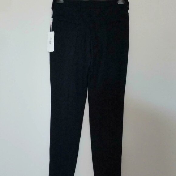 NWT AKRIS Navy Viscose Slim Leg Mia Trouser Pants 4 - Picture 5 of 5